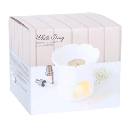 N/A Peony Oil Burner and Wax Warmer -