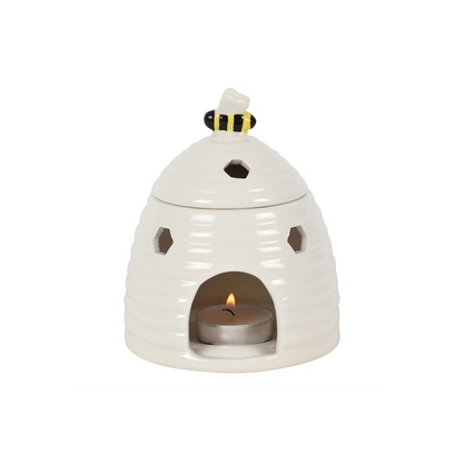 N/A White Beehive Oil Burner -