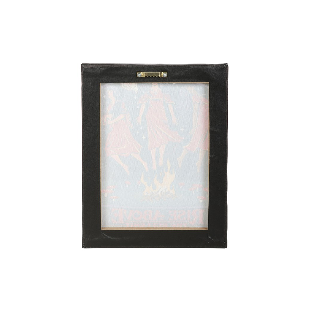 Rise Above the Bullshit Canvas Plaque by Steven Rhodes – 19 x 25 cm