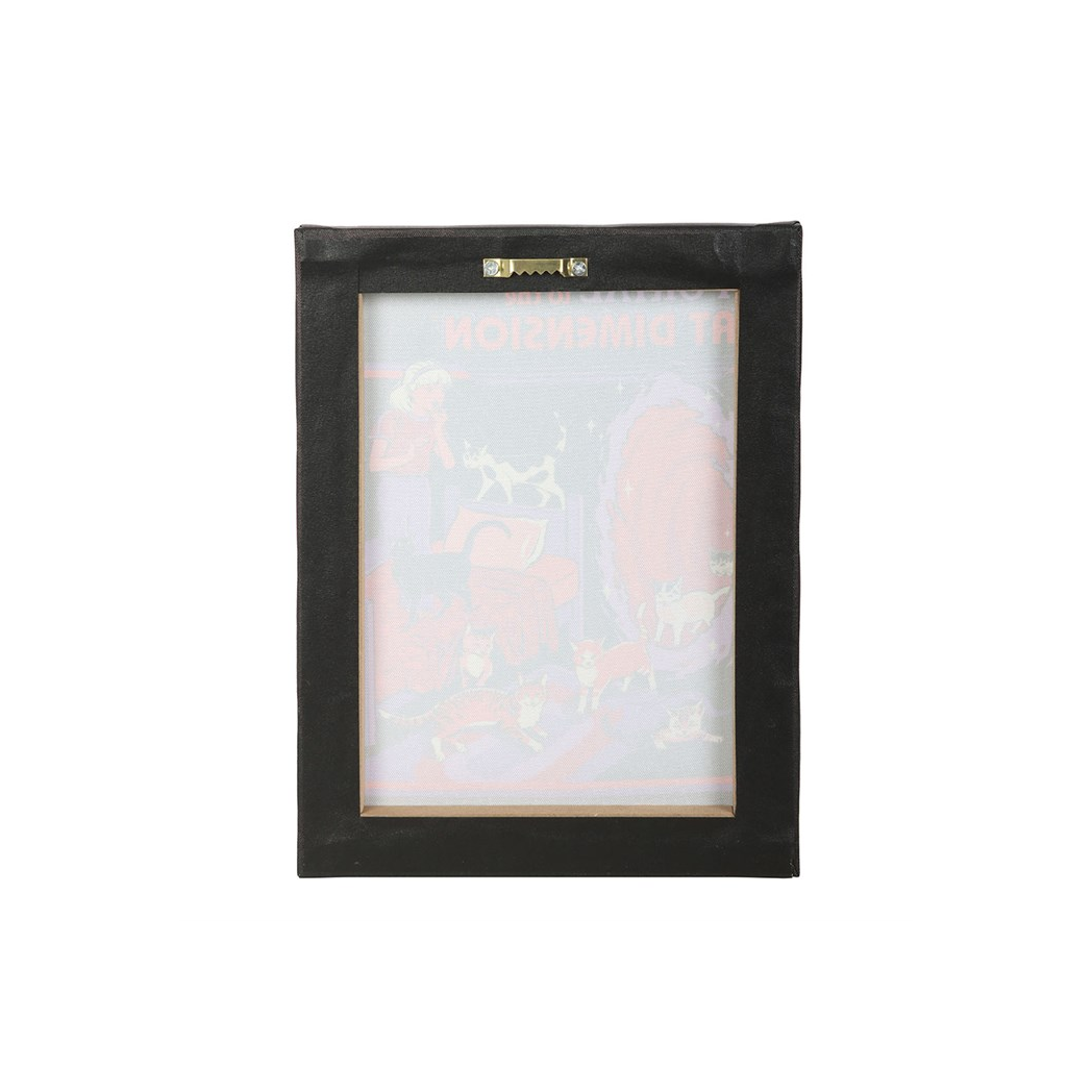 Steven Rhodes Cat Dimension Canvas Plaque, 19 x 25 cm