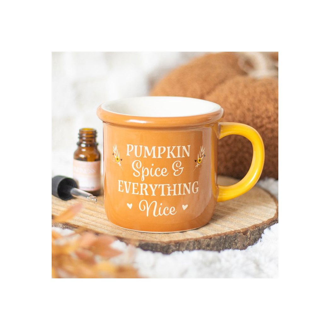 N/A Pumpkin Spice Mug Oil Burner and Wax Warmer -