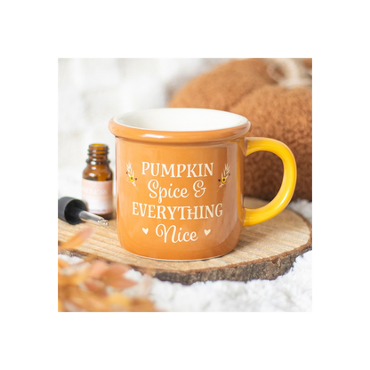 N/A Pumpkin Spice Mug Oil Burner and Wax Warmer -