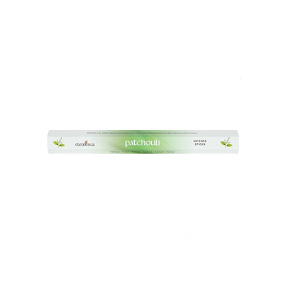 Elements Patchouli Incense Sticks – Set of 6 Packs (120 Sticks)