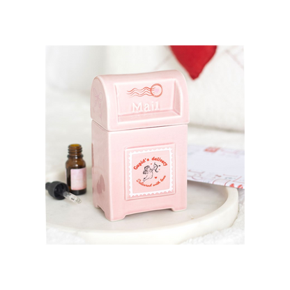 N/A Cupid's Delivery Valentine Postbox Oil Burner -