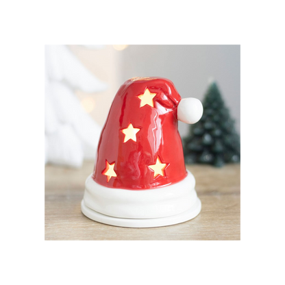 N/A Santa Hat Incense Cone Burner and Tealight Holder -