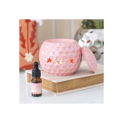 N/A Pink Disco Ball Oil Burner -