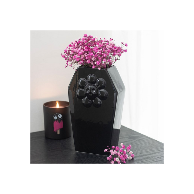 Coffin Flower Vase for Gothic Home Decor