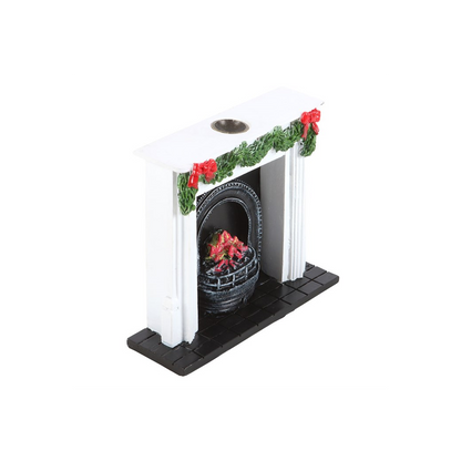 N/A Christmas Fireplace Backflow Incense Burner -