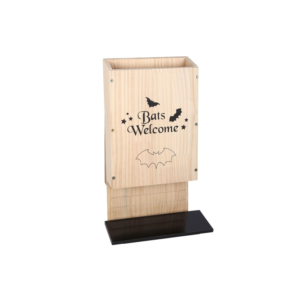 Eco-Friendly Wooden Bat House for Natural Pest Control