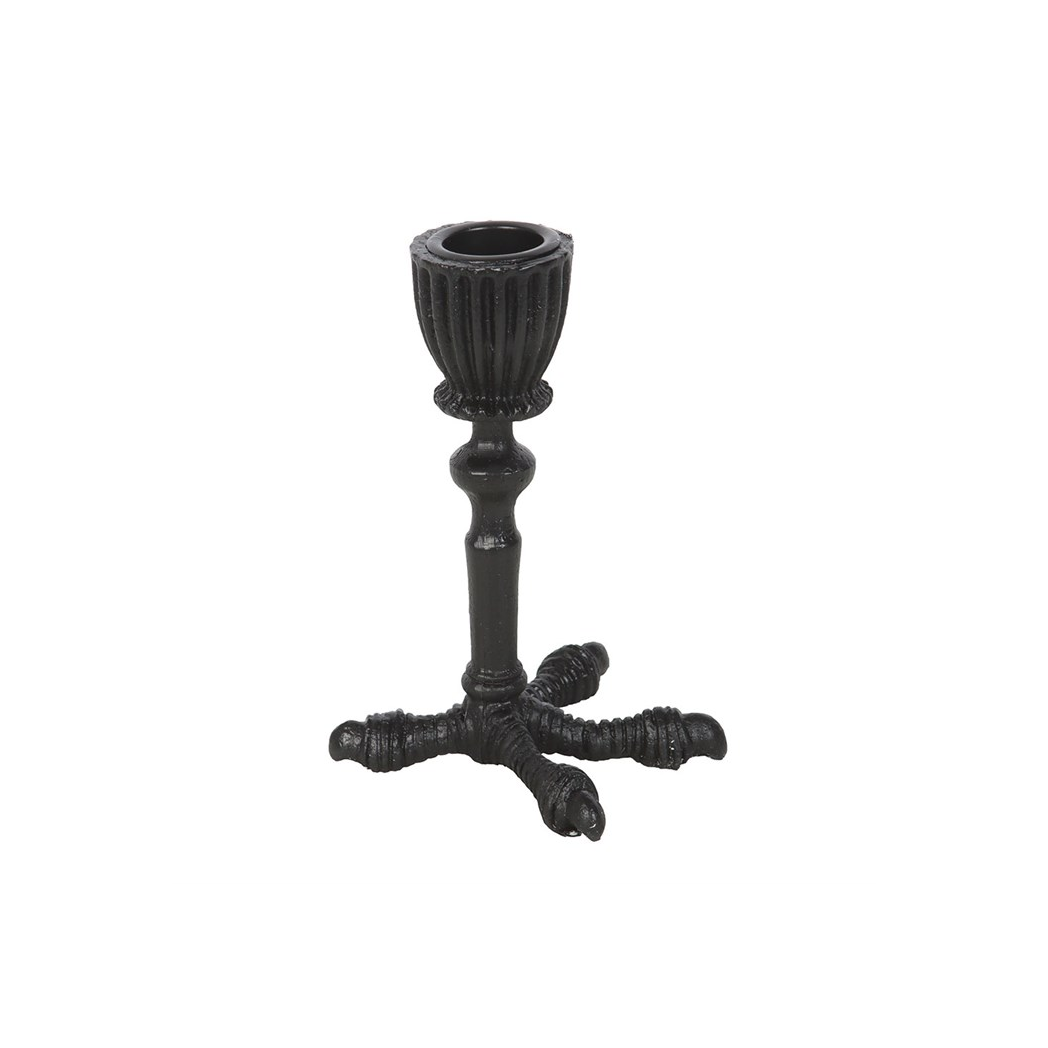 N/A Raven Claw Taper Candle Holder -