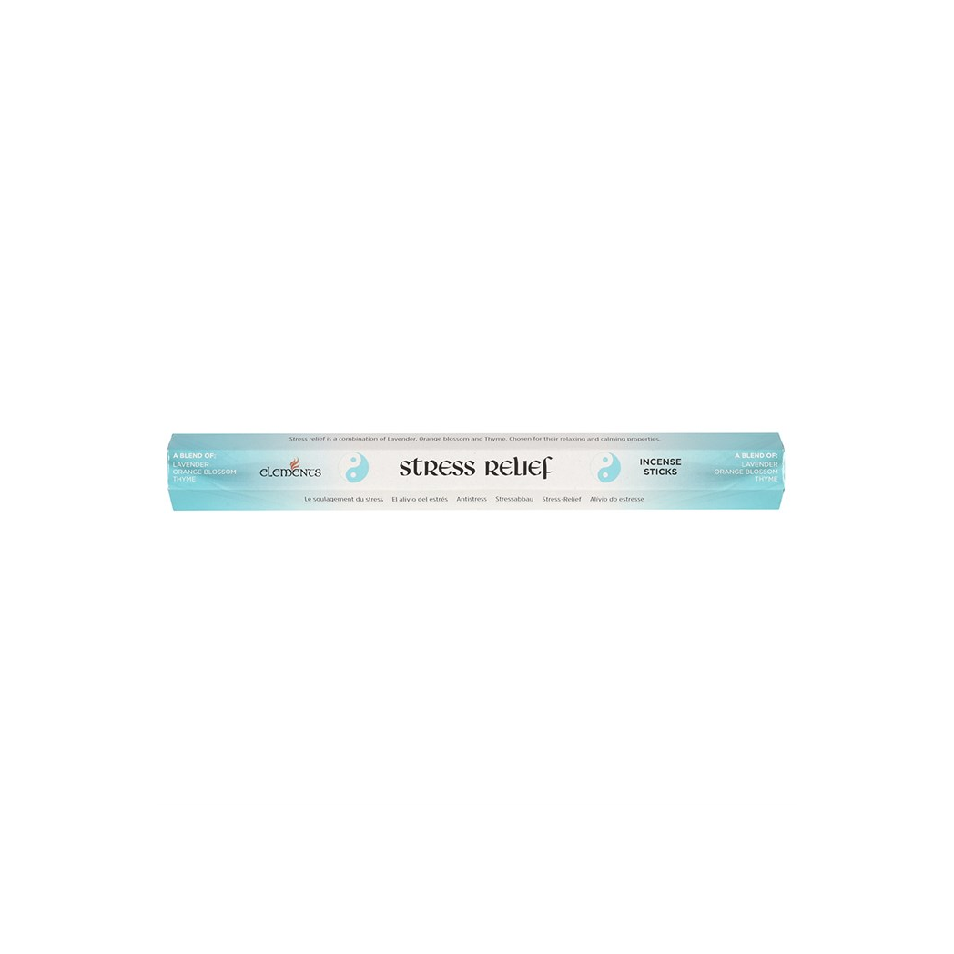 Elements Stress Relief Incense Sticks – Set of 6 Packs (120 Sticks)