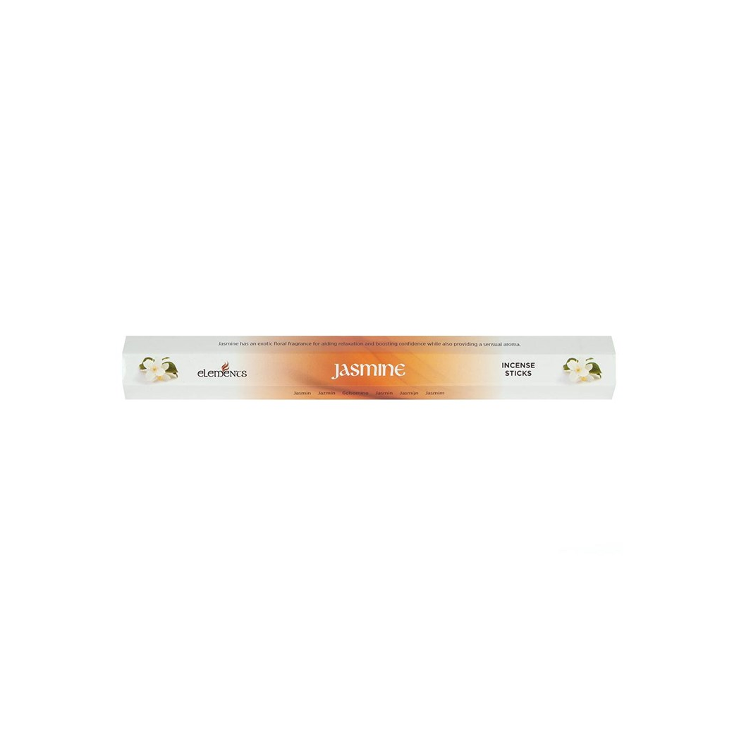 Elements Jasmine Incense Sticks – Set of 6 Packs (120 Sticks)