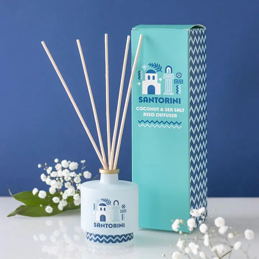 N/A Santorini Coconut & Sea Salt Reed Diffuser -