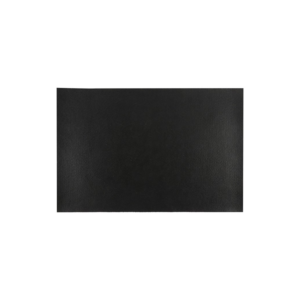 Welcome to the Circus Doormat – Black & White Stripes