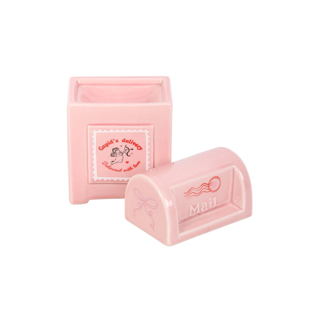 N/A Cupid's Delivery Valentine Postbox Oil Burner -