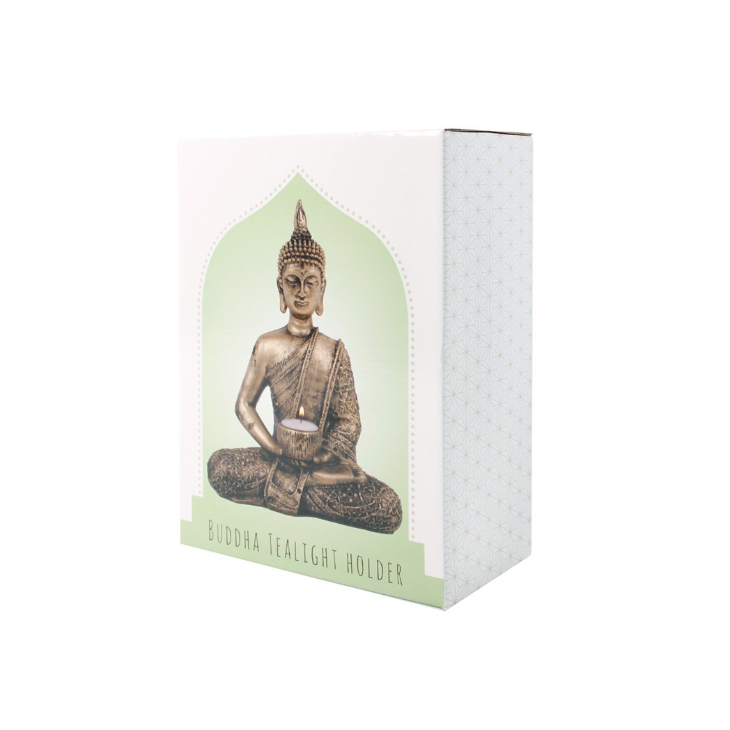 N/A Sitting Thai Buddha Tealight Holder -