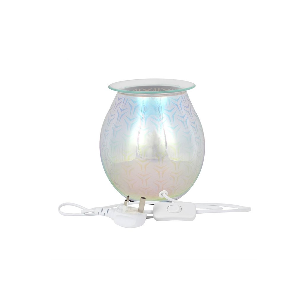 N/A 3D Geometric Light Up Electric Oil Burner -