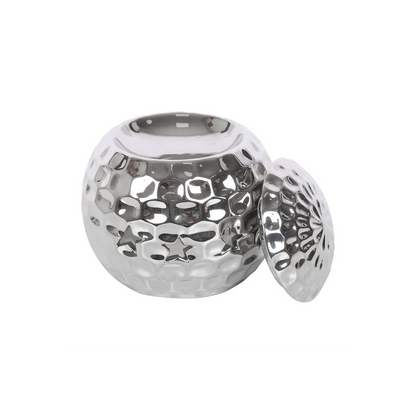 N/A Silver Disco Ball Oil Burner -