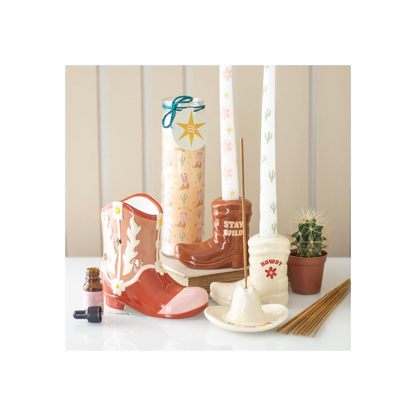 N/A Howdy Cowboy Hat Incense Stick Holder -