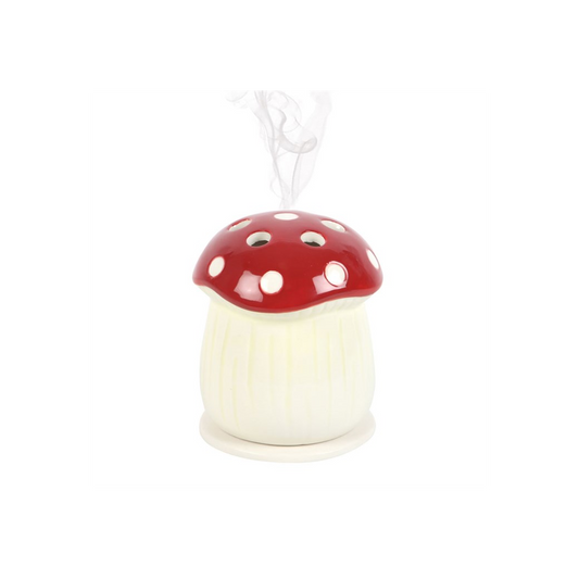 N/A Mushroom Incense Cone Holder -