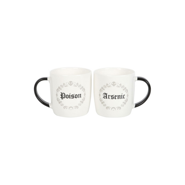 Poison and Arsenic Couples Mug Set