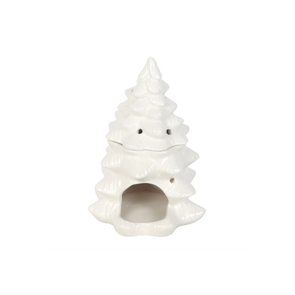 N/A White Fir Tree Oil Burner and Wax Warmer -