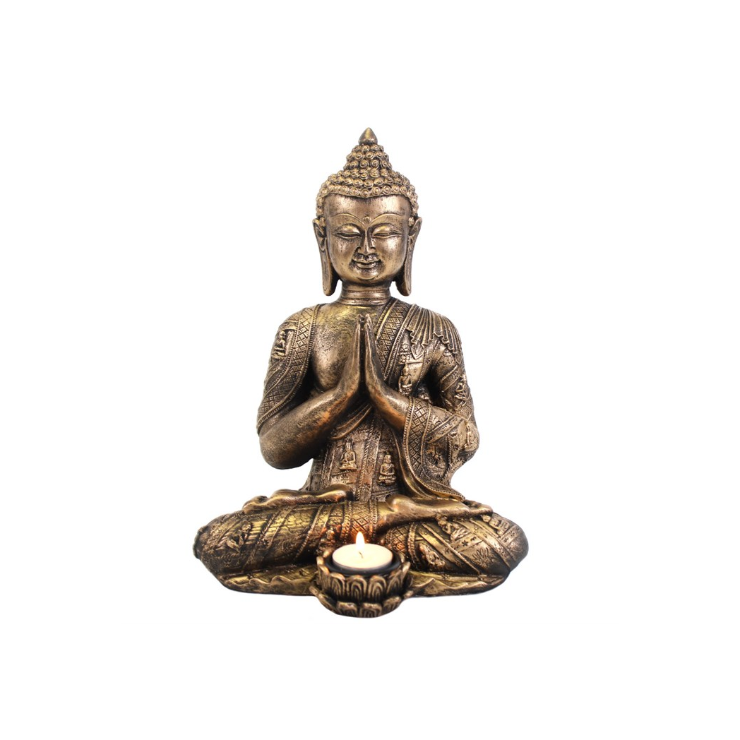 N/A Large Buddha Tealight Holder -