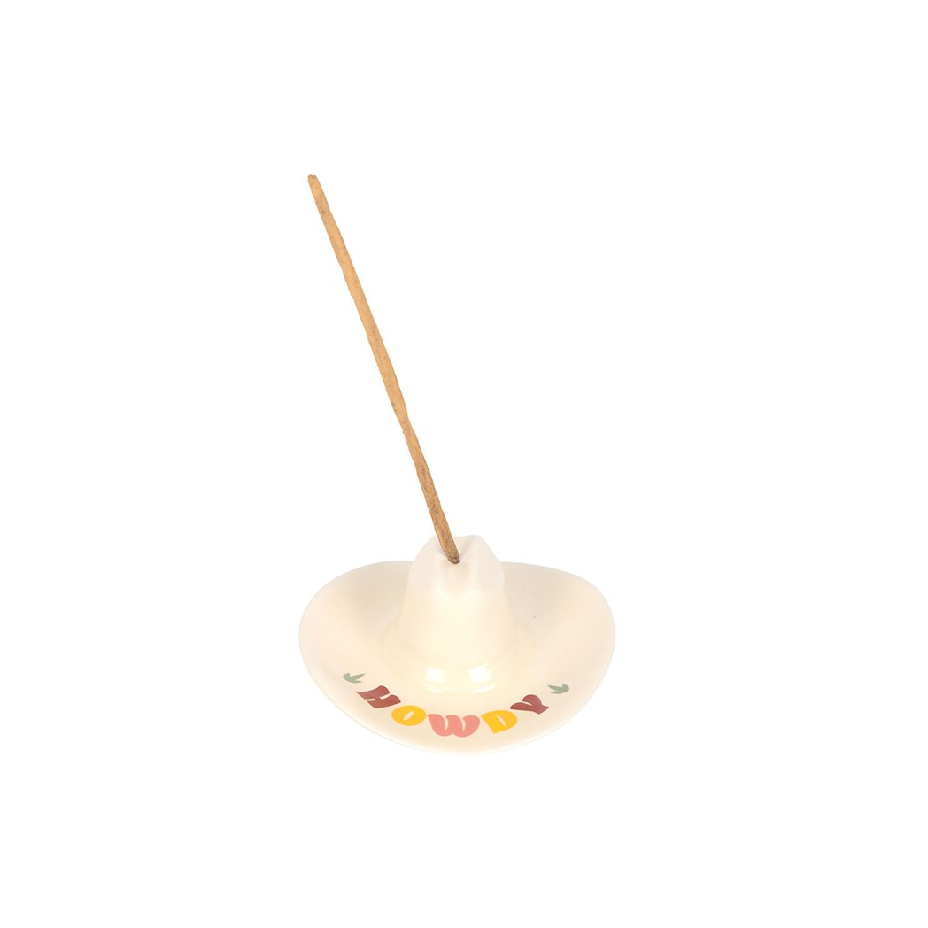 N/A Howdy Cowboy Hat Incense Stick Holder -