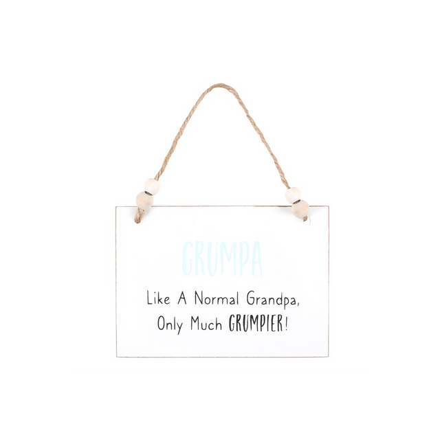 Grumpa Hanging Sign