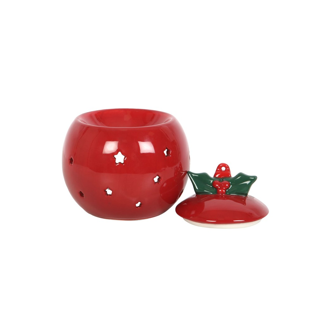 N/A Red Bauble Oil Burner -