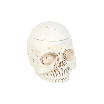 N/A Weathered Skull Oil Burner and Wax Warmer -
