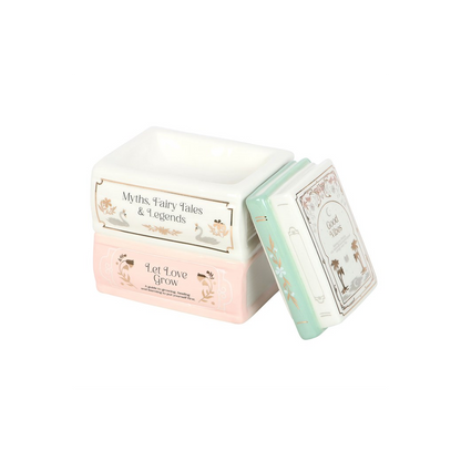 N/A Book Stack Oil Burner and Wax Warmer -