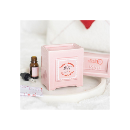 N/A Cupid's Delivery Valentine Postbox Oil Burner -
