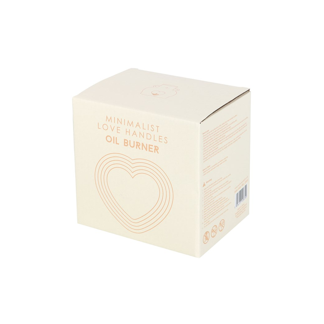 N/A Cream Speckle Bum Oil Burner -