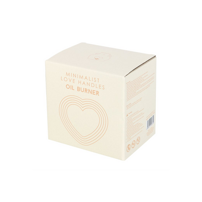 N/A Cream Speckle Bum Oil Burner -
