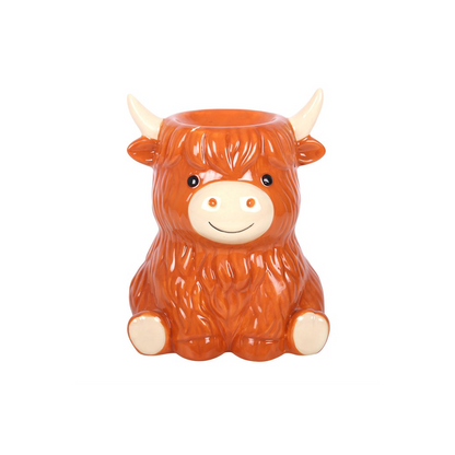 N/A Highland Cow Oil Burner and Wax Warmer -