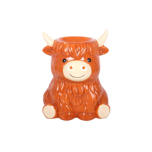 N/A Highland Cow Oil Burner and Wax Warmer -