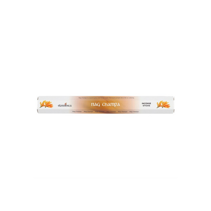 Elements Nag Champa Incense Sticks – Set of 6 Packs (120 Sticks)