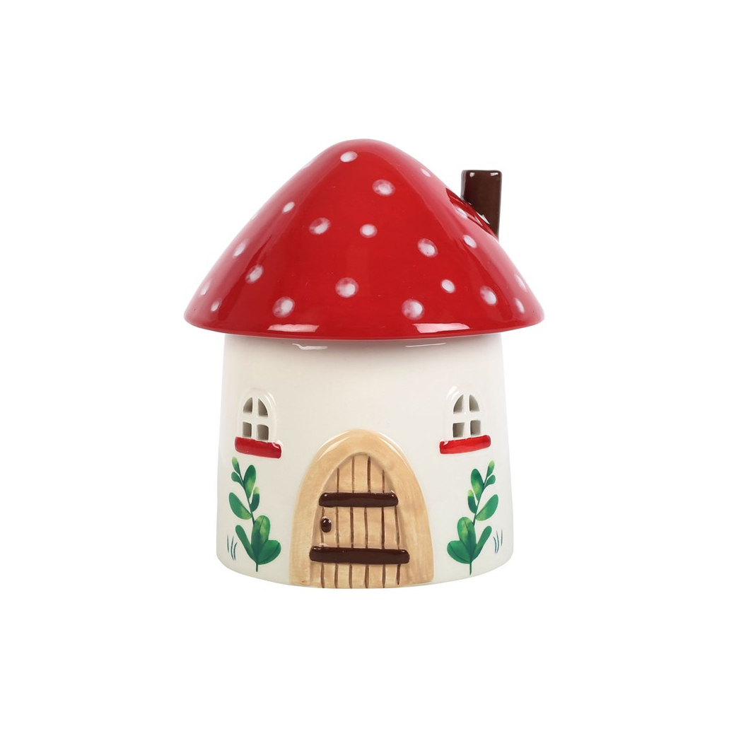 N/A Mushroom House Oil Burner and Wax Warmer -
