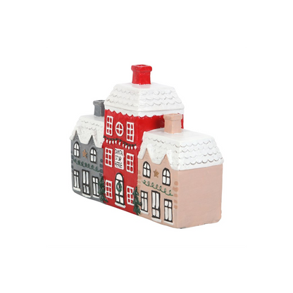 N/A Christmas Village Incense Cone Holder -