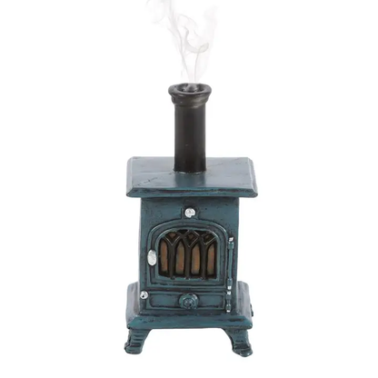 N/A Stove Shaped Incense Cone Burner -