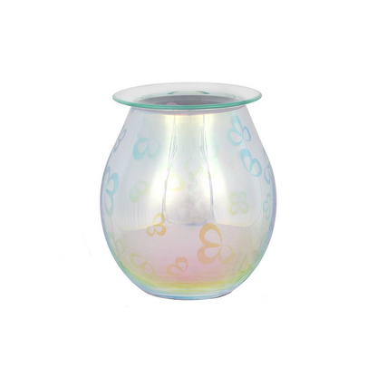 N/A 3D Flower Petal Light Up Electric Oil Burner -
