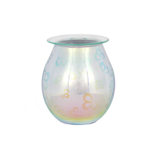 N/A 3D Flower Petal Light Up Electric Oil Burner -