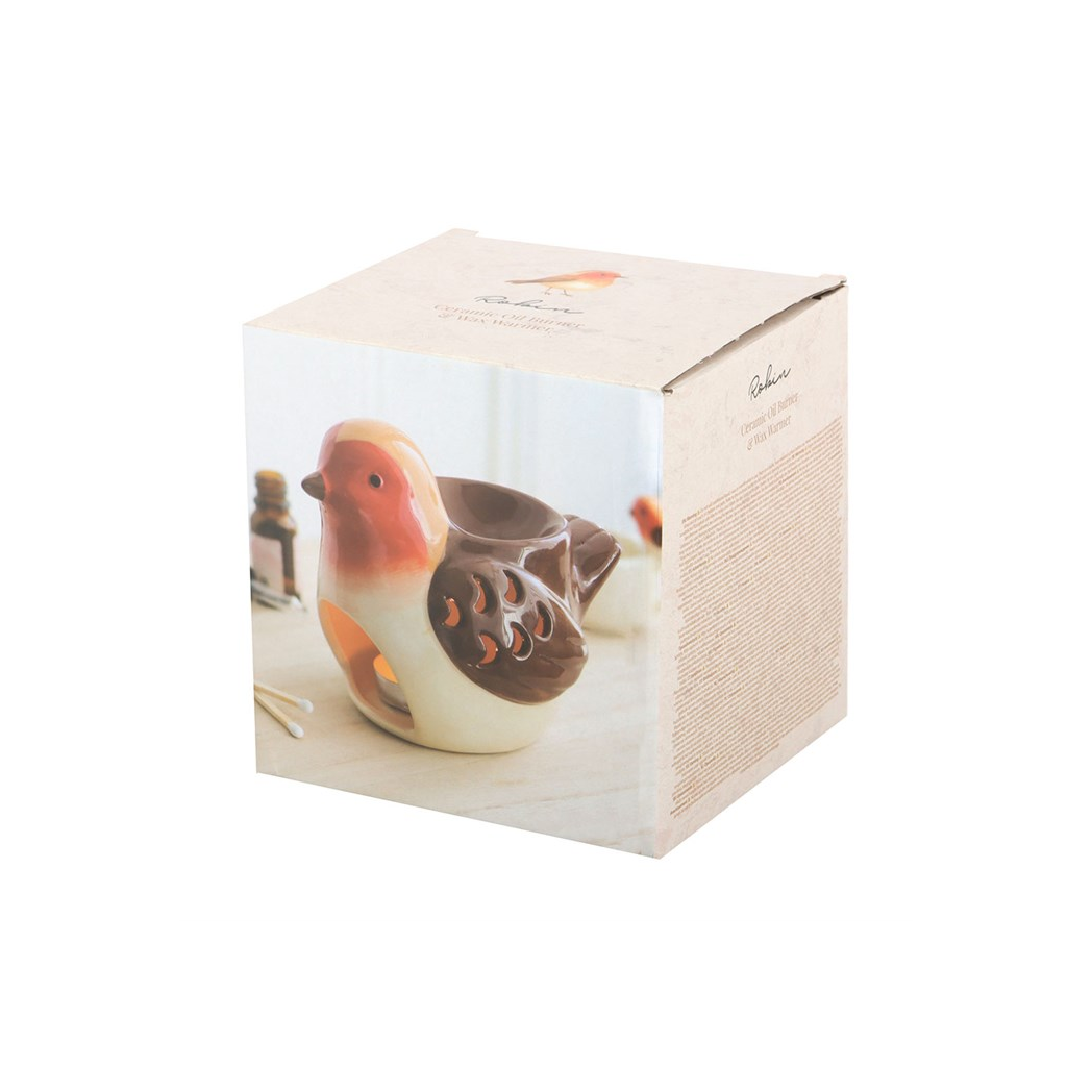 N/A Robin Shaped Oil Burner and Wax Warmer -