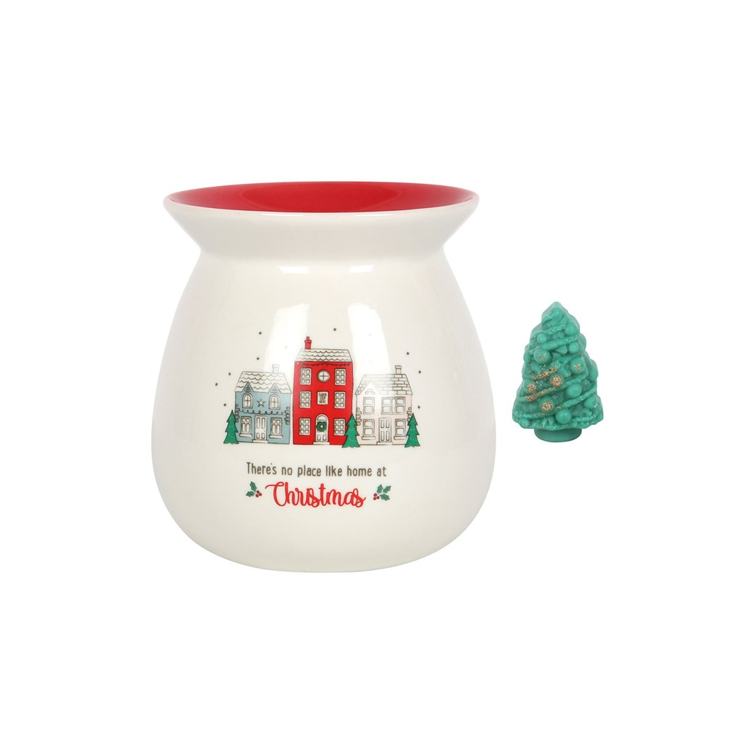 N/A No Place Like Home Ceramic Wax Melt Burner Gift Set -