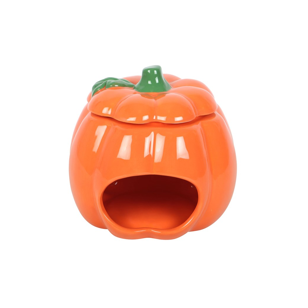 N/A Cute Smiling Pumpkin Oil Burner and Wax Warmer -