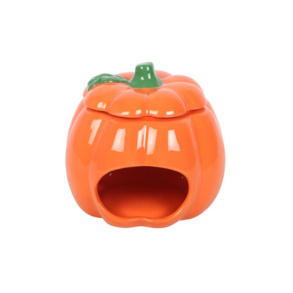 N/A Cute Smiling Pumpkin Oil Burner and Wax Warmer -