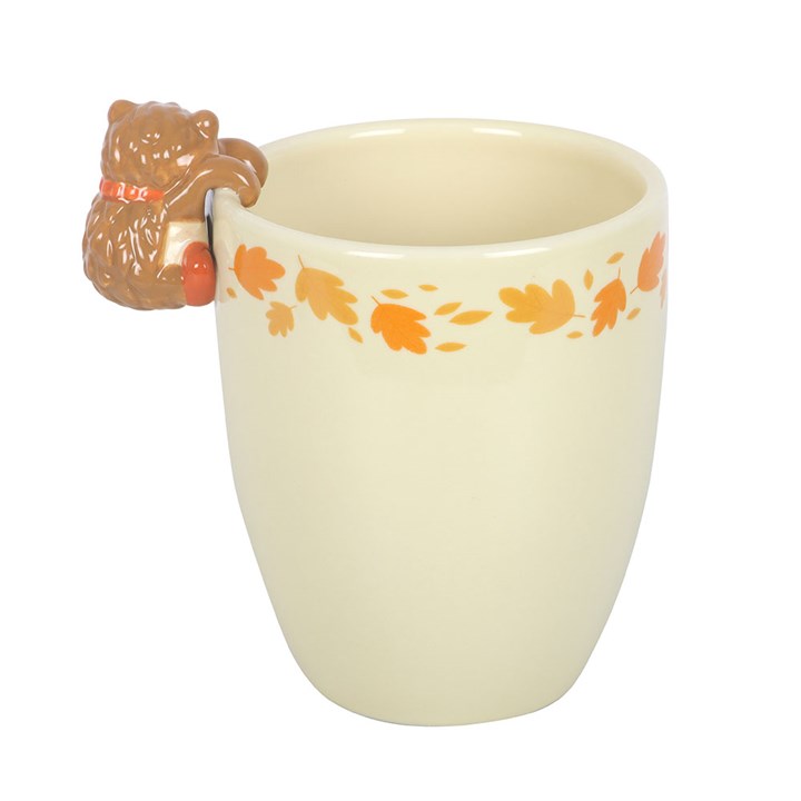 Autumn Plant Pot with Hedgehog - A Cozy Touch for Your Home
