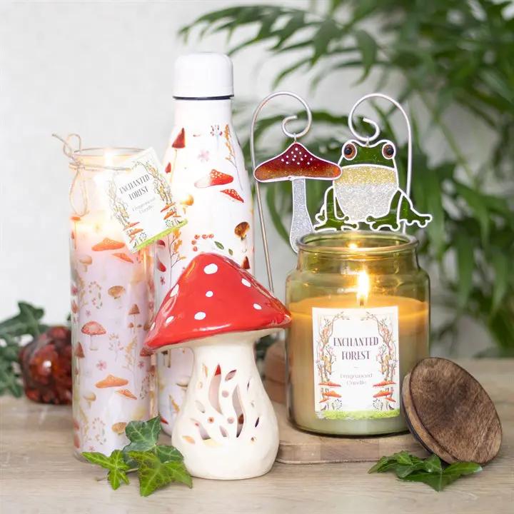 N/A Ceramic Mushroom Tealight Candle Holder -