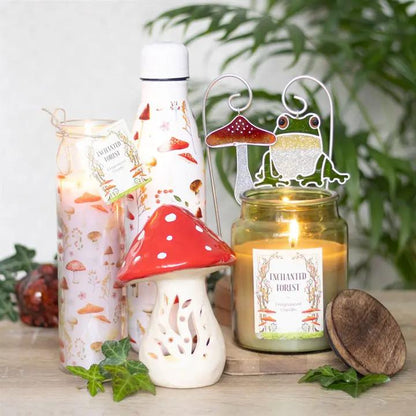 N/A Ceramic Mushroom Tealight Candle Holder -